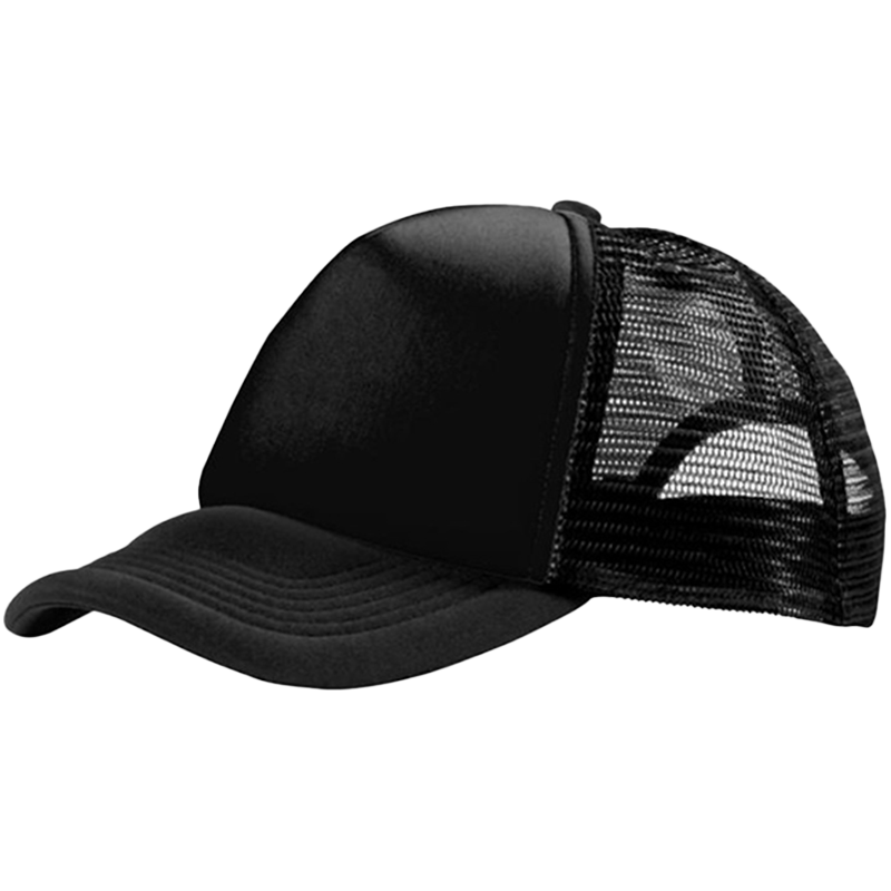 μαύρο καπέλο trucker