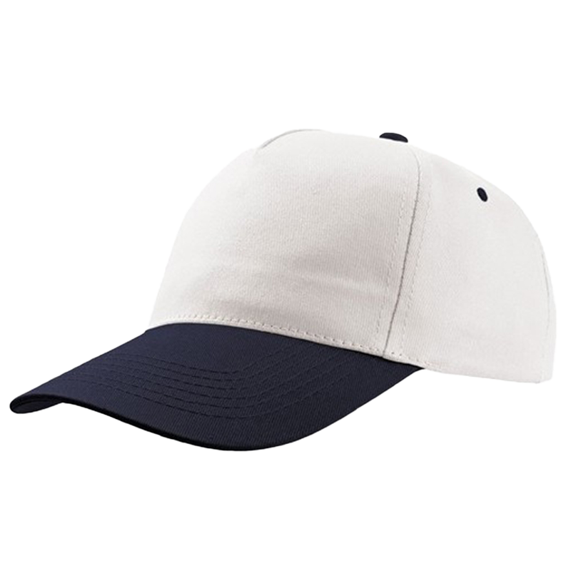 καπέλο λευκό-μαύρο
