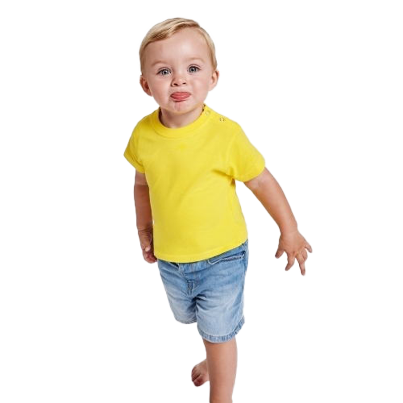 κίτρινο παιδικό κοντομάνικο μπλουζάκι