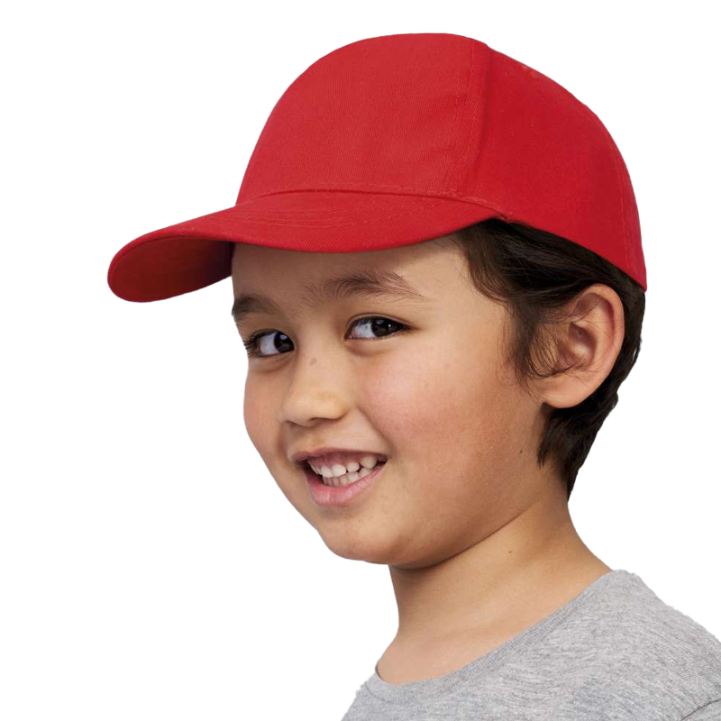 παιδικό καπέλο σε χρώμα κόκκινο