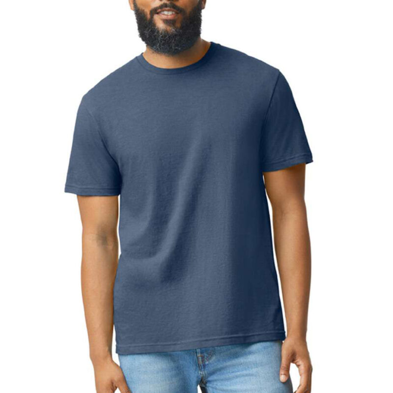 ανδρικό κοντομάνικο μπλουζάκι σε χρώμα navy mist