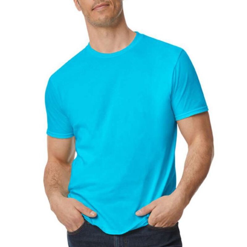 unisex κοντομάνικο μπλουζάκι σε χρώμα caribbean blue