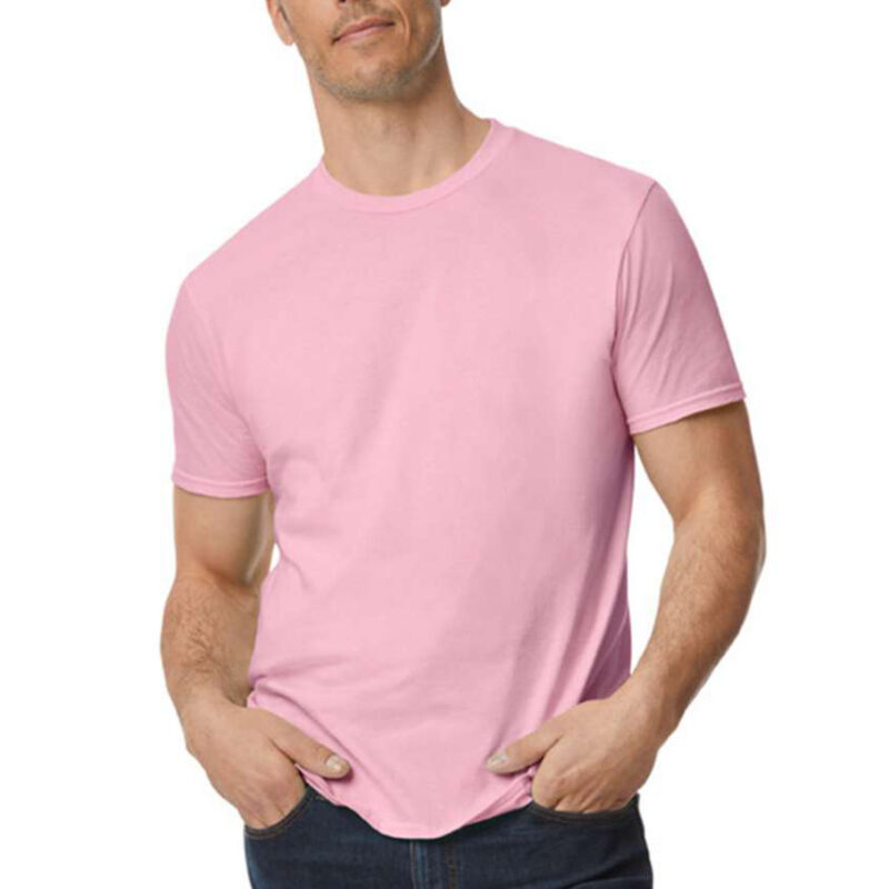 unisex κοντομάνικο μπλουζάκι σε χρώμα ροζ