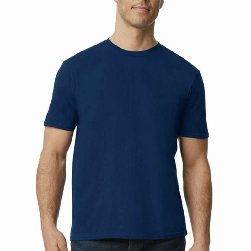 unisex κοντομάνικο μπλουζάκι σε χρώμα navy