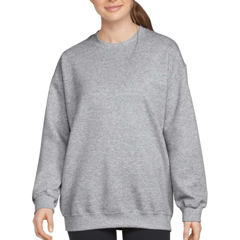 unisex φούτερ σε χρώμα γκρί