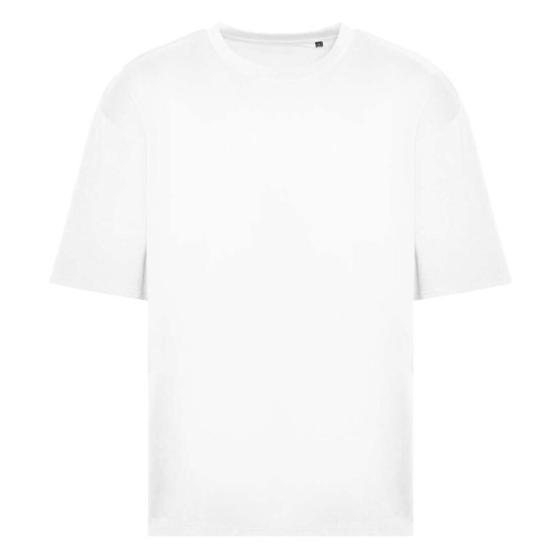 ανδρικό κοντομάνικο μπλουζάκι oversized σε χρώμα λευκό