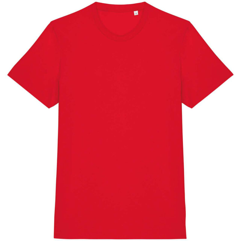 unisex κοντομάνικο μπλουζάκι σε χρώμα poppy red