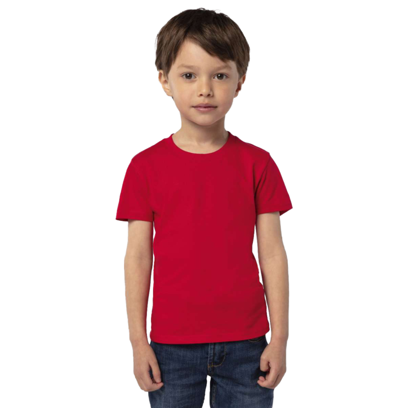 παιδικό κοντομάνικο μπλουζάκι σε χρώμα κόκκινο