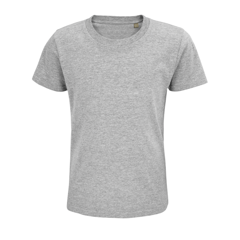 παιδικό κοντομάνικο μπλουζάκι σε χρώμα γκρι μελανζέ