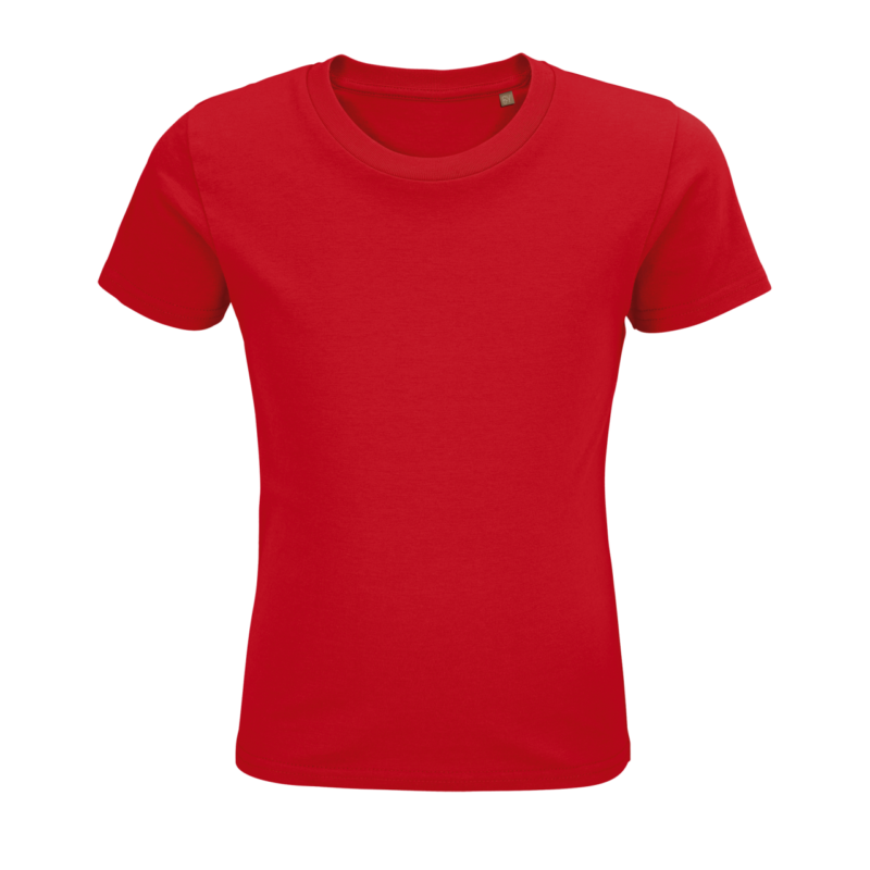 παιδικό κοντομάνικο μπλουζάκι σε χρώμα κόκκινο