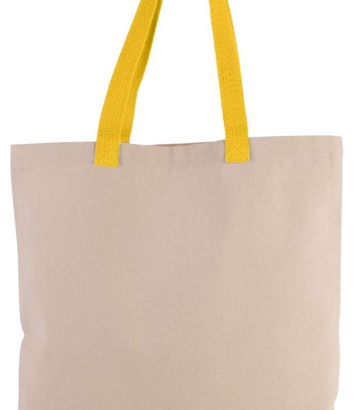 βαμβακερή τσάντα σε χρώμα natural yellow