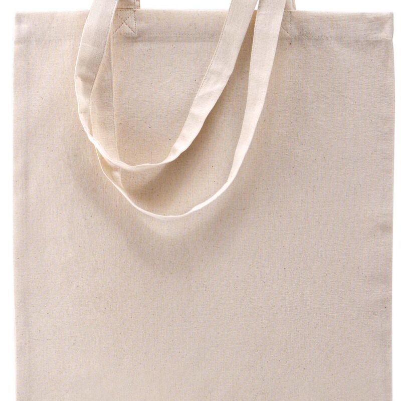 βαμβακερή τσάντα σε χρώμα natural