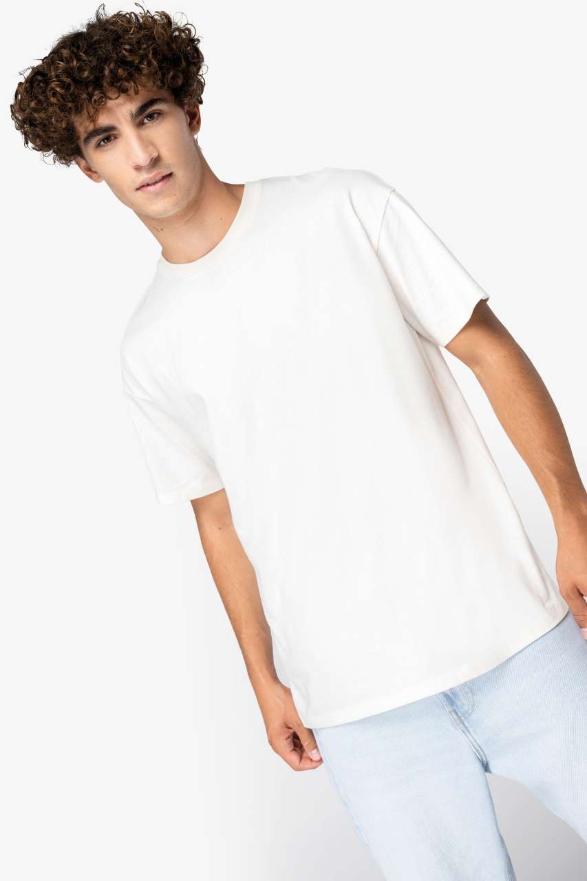 NS330 UNISEX SHOULDER LOOSE T-SHIRT - Image 4